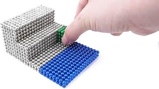 3 Days Build Underground Swimming Pool House, Slide For Eel With 10.000 Magnetic Balls - WOW Magnet