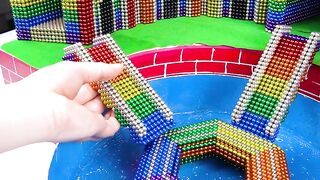 DIY - Build Bizarre Castle For Eel With Magnetic Balls (Satisfying) - WOW Magnet