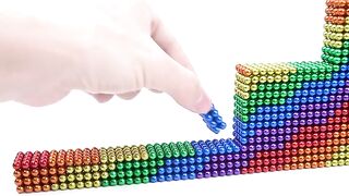 DIY - How To Build Beautiful Temple For Turtle & Fish With Magnetic Balls (Satisfying) - WOW Magnet