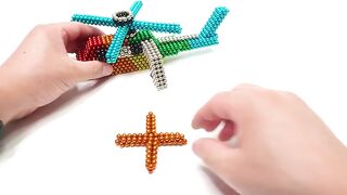 DIY How To Make Helicopters With Magnetic Balls | Magnetic Toy 4K
