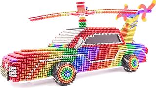 DIY - How To Make Beautiful Helicopter Car From Magnetic Balls | ASMR Satisfying Video