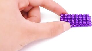 DIY - How To Make Beautiful Canoe Boat From Magnetic Balls | ASMR Satisfying Video