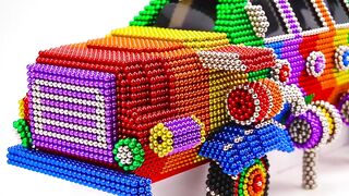 DIY - How To Make Amazing Armored tank Truck From Magnetic Balls | ASMR Satisfying Video