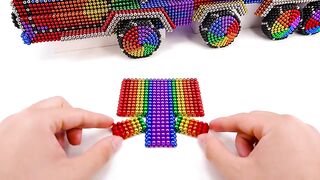 DIY - How To make Amazing Rescue Truck Car From Magnetic Balls | ASMR Satisfying Video