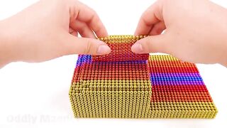 DIY - How To Make Modern Cranes Truck From Magnetic Balls | ASMR Satisfying Video