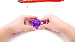 DIY - How To Make Amazing Delivery coal Train From Magnetic Balls | ASMR Satisfying Video
