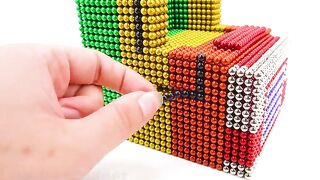 DIY - How To Make Beautiful Cranes Truck From Magnetic Balls | ASMR Satisfying Video