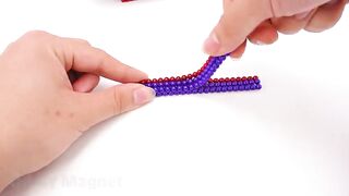 DIY - How To Make Beautiful Road Roller Constructor From Magnetic Balls | ASMR Satisfying Video