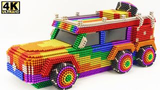 DIY - How To Make Amazing Modern Suv Car From Magnetic Balls  | ASMR Satisfying Video