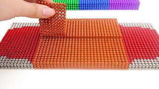 DIY - How To Make Amazing Electric Tram From Magnetic Balls | ASMR Satisfying Video