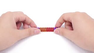 DIY -  بناء مركز لعبة البولينج من الكرات المغناطيسية (مرضية) - Oddly Magnets