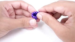 DIY - ,كيفية صنع سيارة جميلة من الكرات المغناطيسية (مرضية)  Oddly Magnets