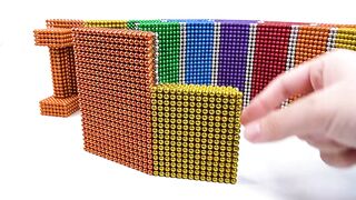 DIY - Build Maze Park Hamster In Water From Magnetic Balls (Satisfying) | Oddly Satisfying