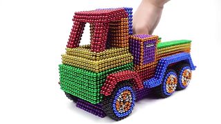 DIY - How To Make Amazing Fire Truck Car Using Magnetic Balls ( Satisfying )