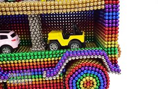 DIY - How to Make Delivery Truck Car Using Magnetic Balls (Satisfying)