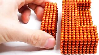 DIY - How To Make Military Truck Car From Magnetic Balls (Satisfying ASMR Video) - Haeon Magnet 4K