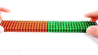 DIY - How To Make Amazing Road roller Using Magnetic Balls (ASMR Satisfying) - Haeon Magnet 4K