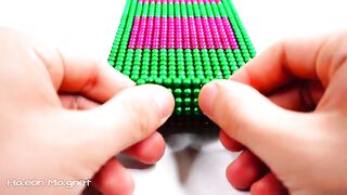 DIY - How To Make Amazing Road roller Using Magnetic Balls (ASMR Satisfying) - Haeon Magnet 4K
