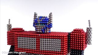 DIY - How To Make Transformers Optimus Prime G1 Autobot Using Magnetic Balls(ASMR) - Haeon Magnet