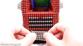DIY - How To Make Amazing Dump Truck From Magnetic Balls (ASMR Satisfying) - Haeon Magnet 해온 4K