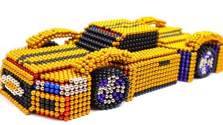 DIY - How To Make Amazing Bumblebee car From Magnetic Balls (ASMR Satisfying) - Haeon Magnet