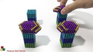 Cách Xây Dựng Cây Cầu Lonon | DIY - How to build a London bridge using a magnetic ball magnet