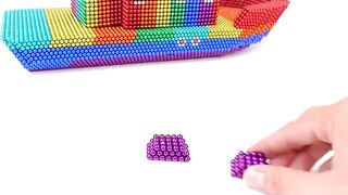 Most Creative - Build Modern Boat House From Magnetic Balls ( Satisfying ) | Magnet Creative