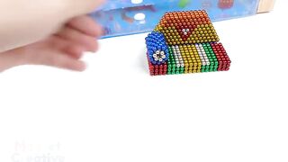 Build Mansion Three Floors With Swimming Pools From Magnetic Balls ( Satisfying ) | Magnet Creative