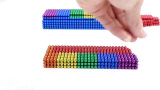 DIY - How To Make Amazing Color Airplane From Magnetic Balls (Satisfying Videos) - Magnet Creative