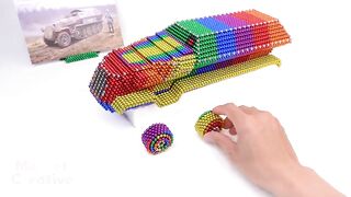 DIY - How To Make Ambulance Tank Trucks From Magnetic Balls (Satisfying Videos) | Magnet Creative
