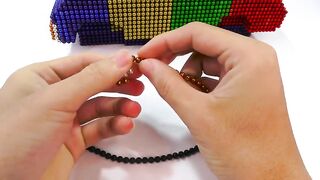 DIY - How To Make Color Mini Cooper From Magnetic Balls ( Satisfying ) | Magnet Creative