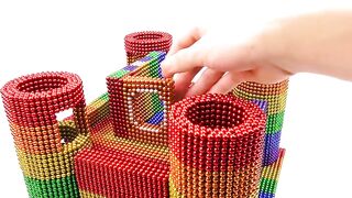DIY - Build Amazing Hamster Castle With Magnetic Balls (Satisfying) - Magnet Creative