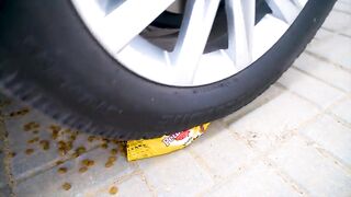 EXPERIMENT: CAR VS ORBEEZ PLATES | Crushing Crunchy & Soft Things by Car