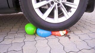 EXPERIMENT: Car vs Tractor Truck Toy | Crushing Crunchy & Soft Things by Car