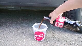 EXPERIMENT: Car vs Coca Cola, Fanta, 7Up, Mtn Dew, Pepsi | Crushing Crunchy & Soft Things by Car