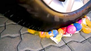 EXPERIMENT: Car vs Eggs | Crushing Crunchy & Soft Things by Car