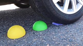 Crushing Crunchy & Soft Things by Car! - EXPERIMENT: CAR VS WATERMELON by Crazy Factory
