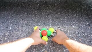 Crushing Crunchy & Soft Things by Car! - EXPERIMENT: CAR VS LIGHT BULB by Crazy Factory