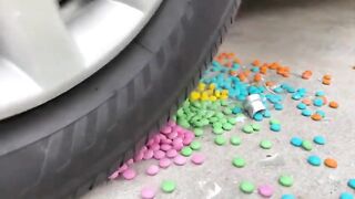 Experiment Car vs Candy Bulb | Crushing Crunchy & Soft Things by Car