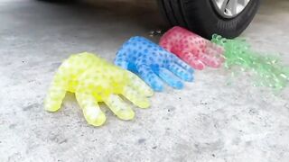 Experiment Car vs liquid Slime | Crushing Crunchy & Soft Things by Car