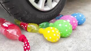 Experiment Car vs Watermelon with Magic Pencils | Crushing Crunchy & Soft Things by Car