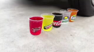 Experiment Car vs Candy Bowl | Crushing Crunchy & Soft Things by Car