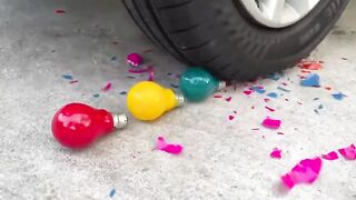 Experiment Car vs Colgate Balloons | Crushing Crunchy & Soft Things by Car