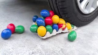 Experiment Car vs Pencil Box | Crushing Crunchy & Soft Things by Car
