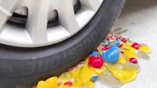 Experiment Car vs Big Coca Cola and Balloon | Crushing Crunchy & Soft Things by Car