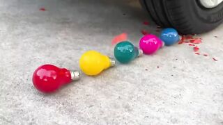 Experiment Car vs Big Coca Cola and Balloon | Crushing Crunchy & Soft Things by Car