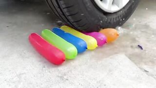 Experiment Car vs Watermelon Pencil | Crushing Crunchy & Soft Things by Car