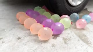 Experiment Car vs Different Toy Slime | Crushing Crunchy & Soft Things by Car