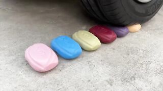 Experiment Car vs Sparkle Slime | Crushing Crunchy & Soft Things by Car