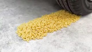 Experiment Car vs Pyramid Eggs | Crushing Crunchy & Soft Things by Car